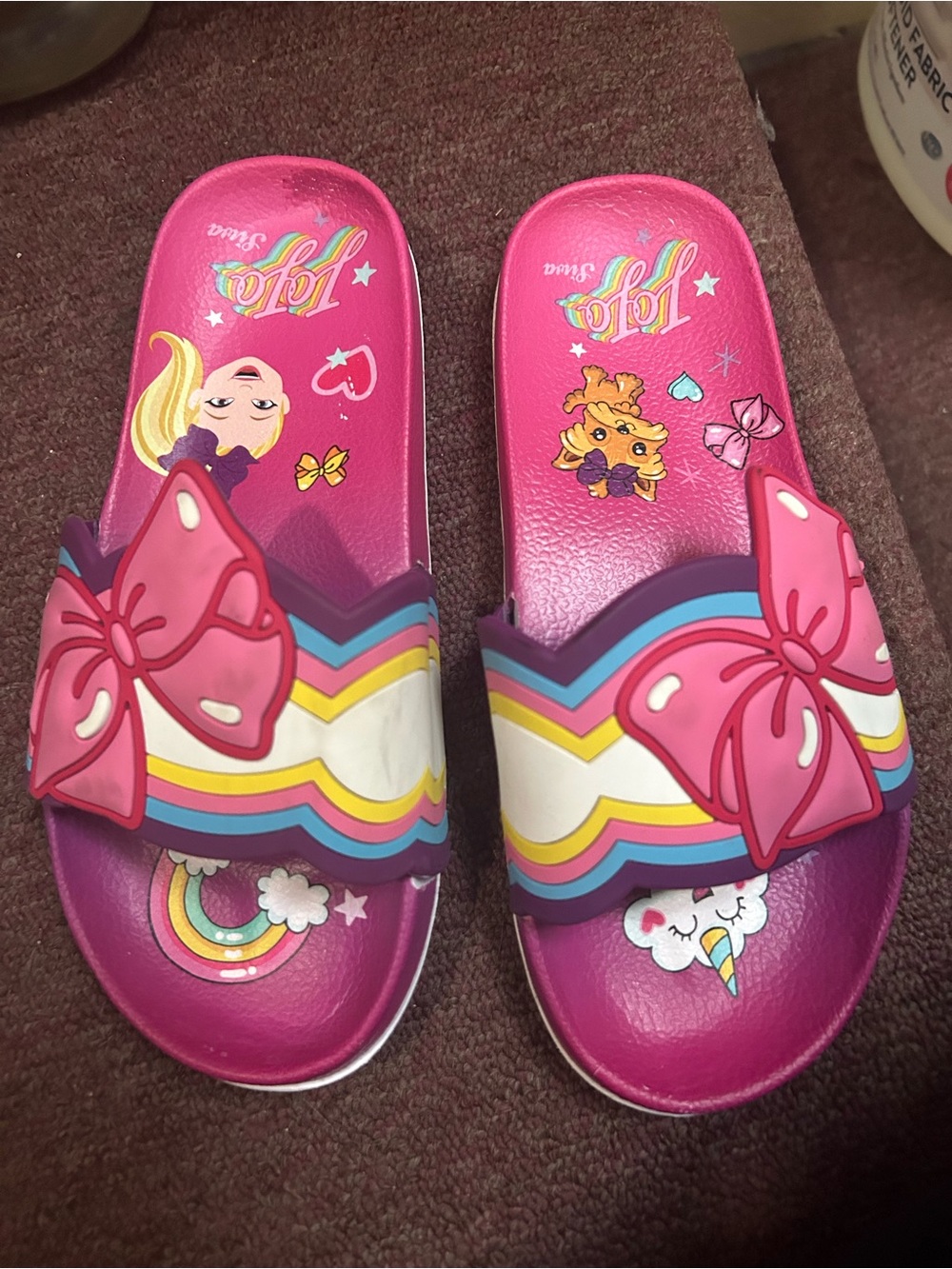JoJo Siwa Pink Rainbow Slide for kids pet free smoke free home. Open to-offers